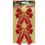 Lacos-Natalinos-com-Borda-Dourada-c-2---Art-Christmas