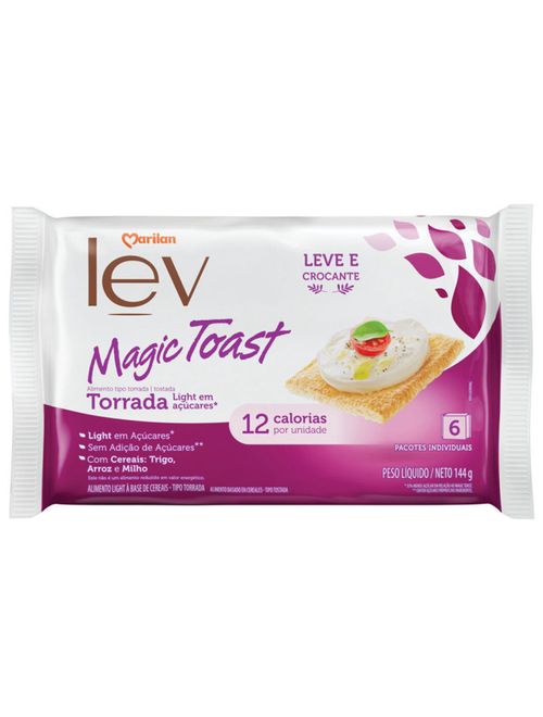 Torrada Magic Toast Light 110g - Marilan