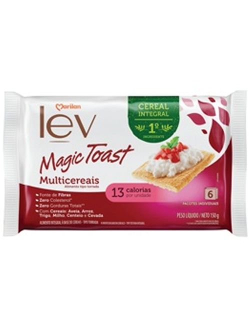 Torrada Magic Toast Multicereais 110g - Marilan