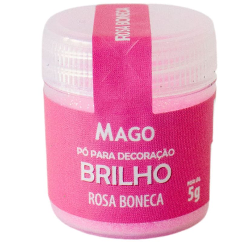 Po-Decoracao-Brilho-Rosa-Boneca-5g---Mago
