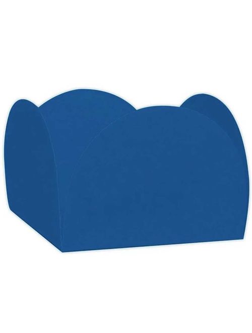 Forminha para Doces Azul Royal 4 Pétalas c/50 - NC Toys