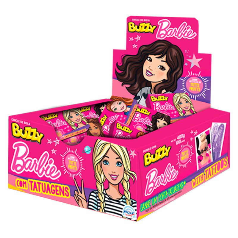 Chiclete-Buzzy-Barbie-Tutti-Frutti-c-100---Riclan