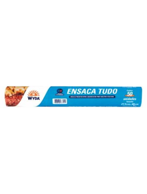 Saco Descartável Ensaca Tudo Capacidade 5kg c/50 - Wyda