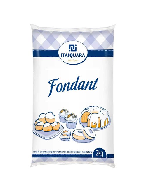 Pasta de Açúcar Fondant 2kg - Itaiquara