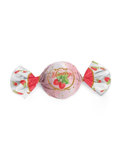 Embalagem para Trufa Sabores Morango 15x16cm c/100 - Cromus