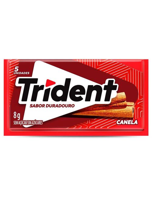 Goma de Mascar Trident Canela - Adams