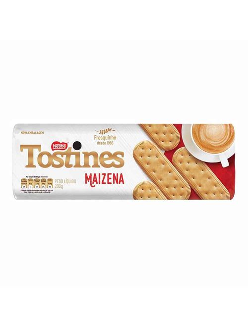 Biscoito Tostines Maizena 200g - Nestlé