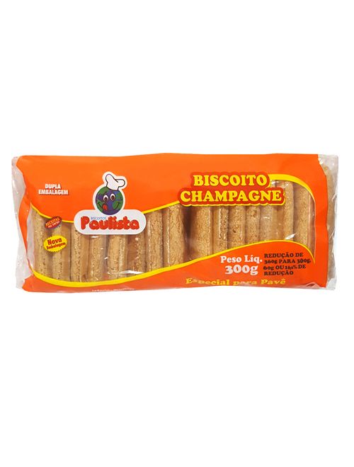 Biscoito Champanhe 300g - Paulista