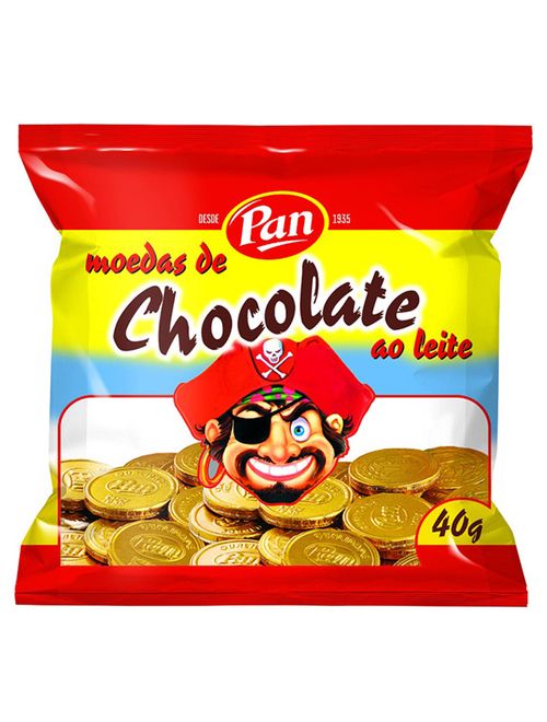 Moedas de Chocolate c/12 - Pan