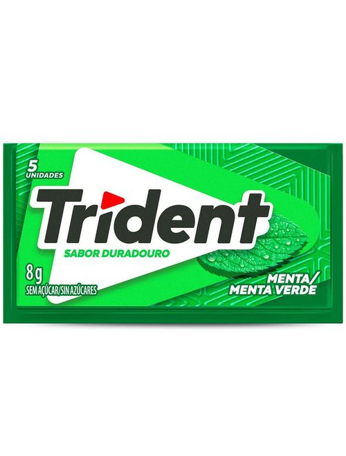 Goma de Mascar Trident Menta - Adams