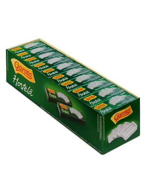 Pastilha Hortelã 17g c/40 - Garoto