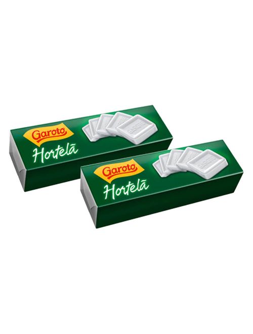 Pastilha Hortelã 17g c/40 - Garoto