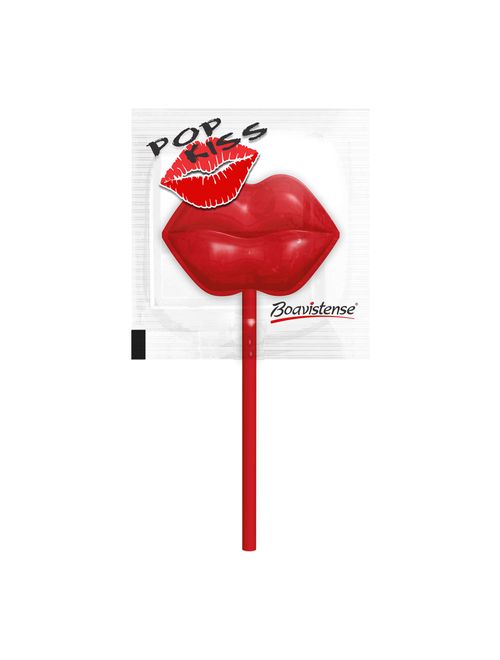Pirulito Pop Kiss Cereja 500g - Boavistense
