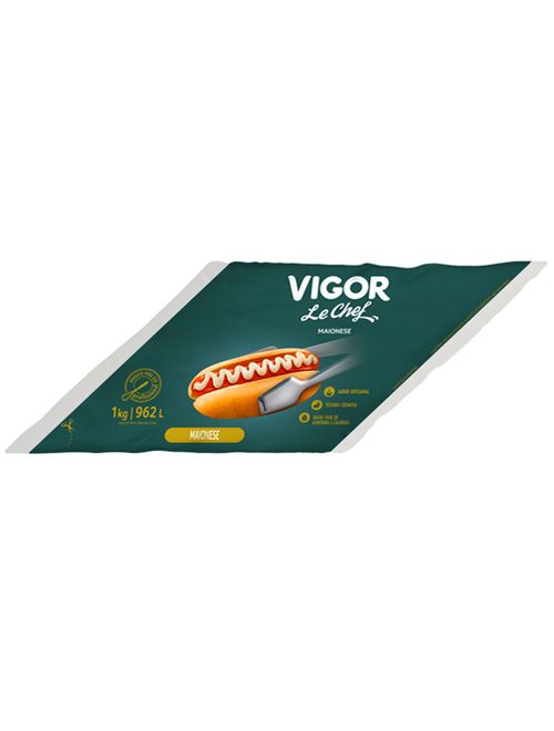 Bisnaga Maionese Le Chef 1kg - Vigor