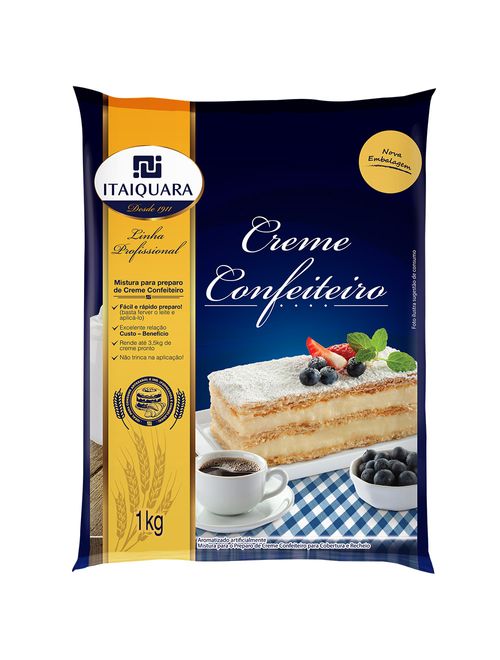 Mistura para Creme de Confeiteiro 1kg - Itaiquara
