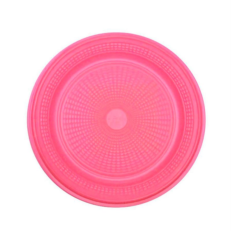 Prato-Descartavel-para-Bolo-Rosa-15cm-c-10---Trik-Trik
