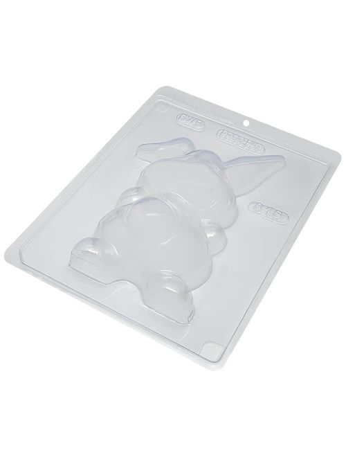 Forma PVC Silicone Coelha Grávida Costas Ref.816 - BWB