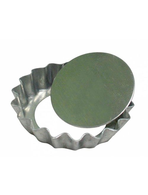 Forma Torta Maçã Fundo Falso 5cm c/12 - Roldan
