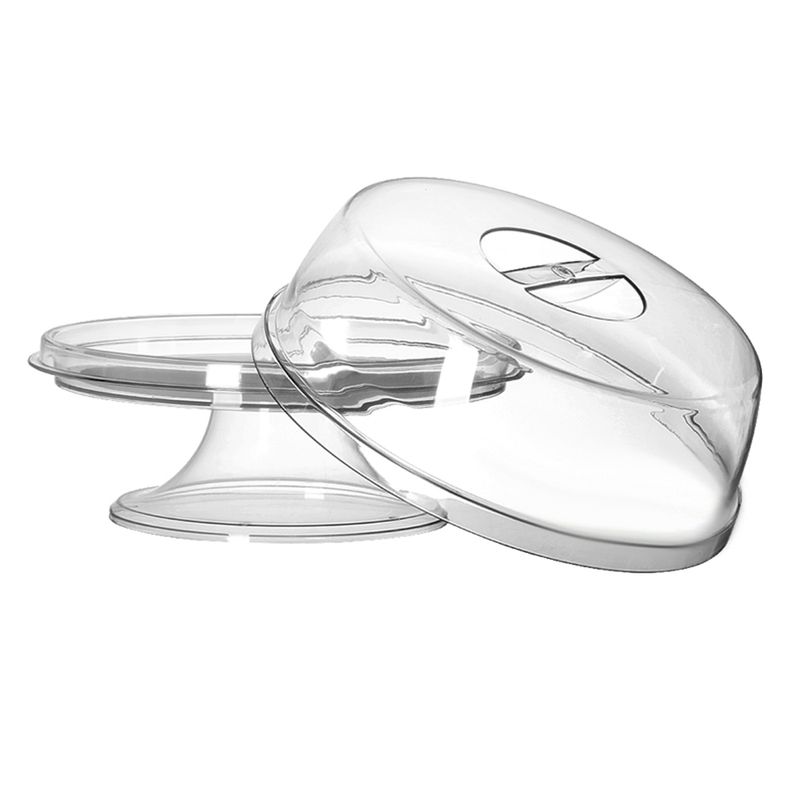 Porta-Bolo-Acrilico-Cristal-com-Pedestal-e-Tampa-195x300mm---Tres-Triangulos