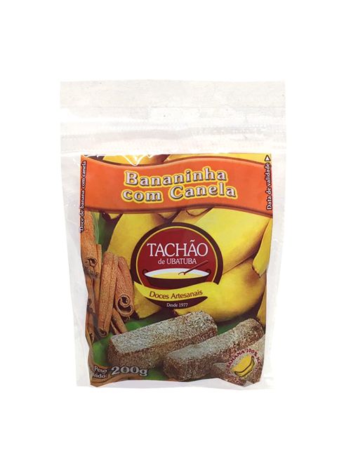 Bananinha com Canela 200g - Tachão de Ubatuba