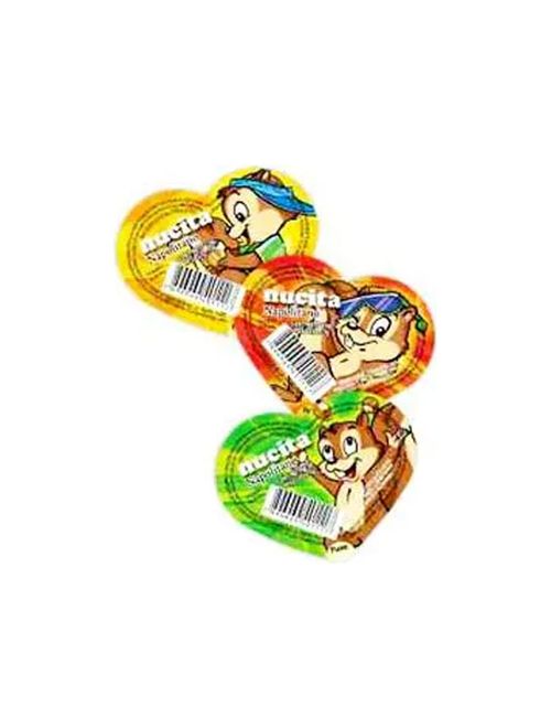 Creme Napolitano Coração 15g c/24 - Nucita