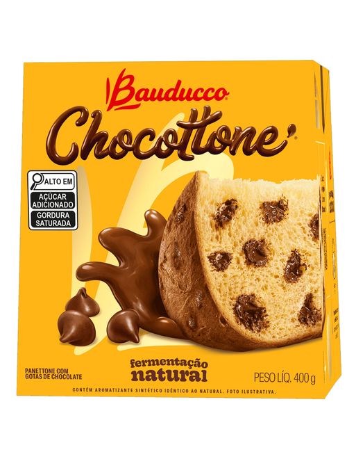 Chocottone Gotas de Chocolate 400g - Bauducco
