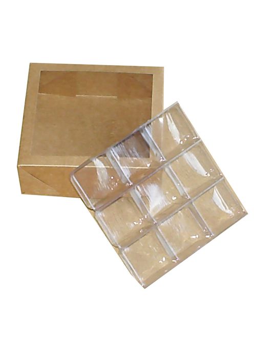 Caixa para Bombons Ubatuba Berço 12X12X3 - Embalarti