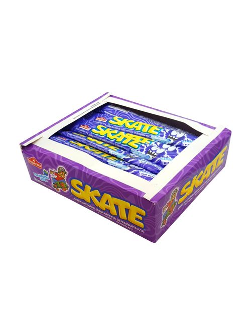 Bala Mastigável Skate Framboesa Pinta Língua c/50 - Imperial