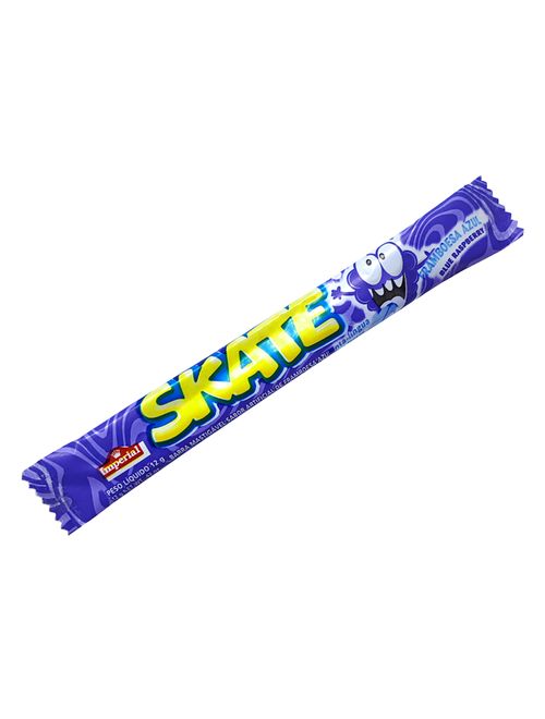 Bala Mastigável Skate Framboesa Pinta Língua c/50 - Imperial