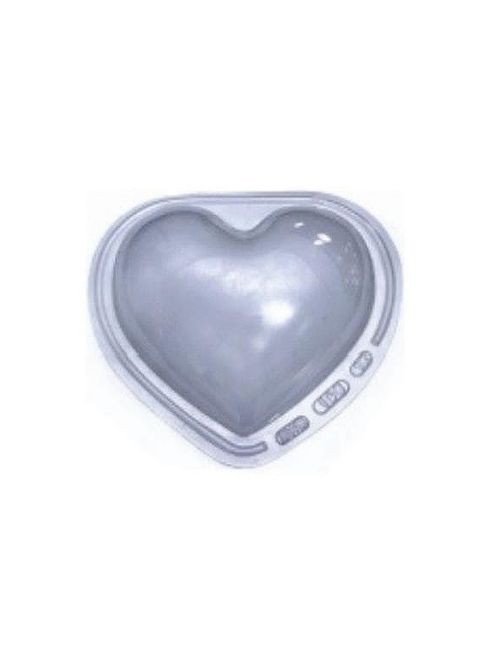 Forma PVC Silicone Coração Liso 1kg Ref.47 - BWB