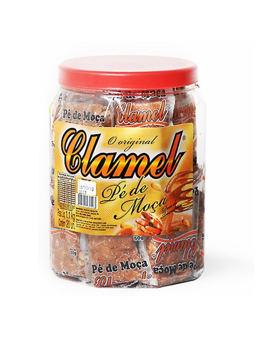 Pé de Moça Embalado Pote c/20 - Clamel *