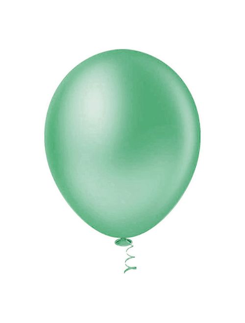 Balão Liso Verde Bandeira Tamanho 7 c/50 - Pic Pic