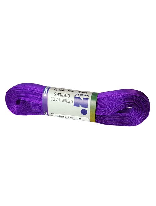 Fita de Cetim Simples No1 Cor Violeta c/10m - Najar