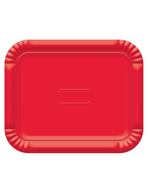Bandeja Vermelho No6 45x36cm - Ultrafest