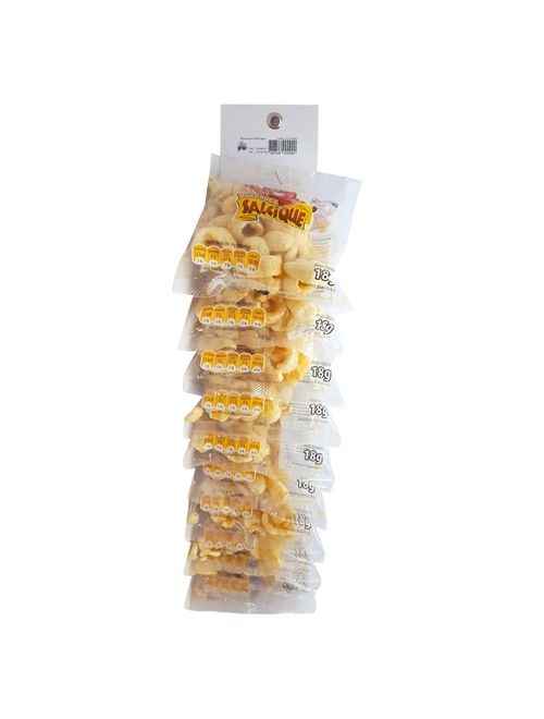 Snack Pururuca Cartela 18g c/10 - Salcique