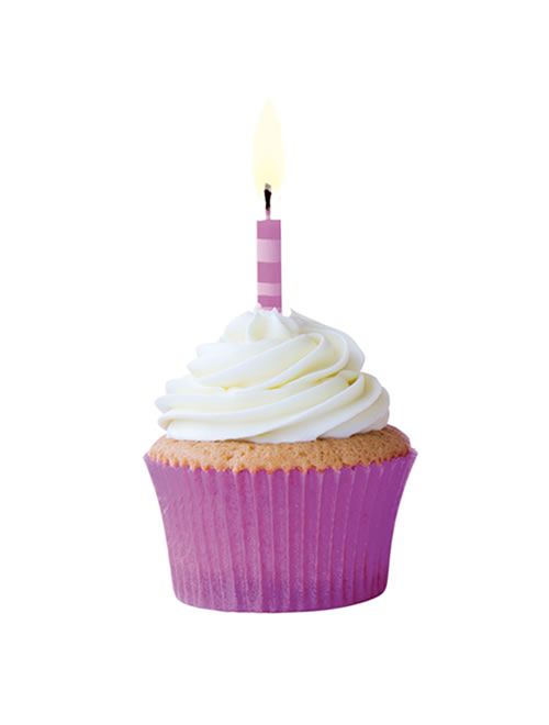 Forminha para Cupcake Impermeável Lilás c/45 - Mago