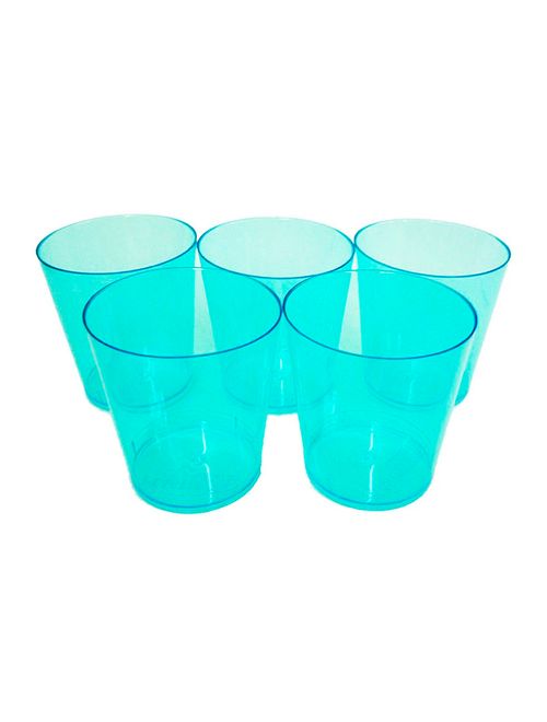 Copo Acrílico Azul c/10 25ml - Plastilania