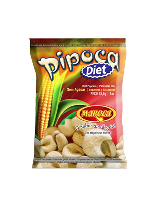 Pipoca Doce de Milho Diet 28,5g - Maroca