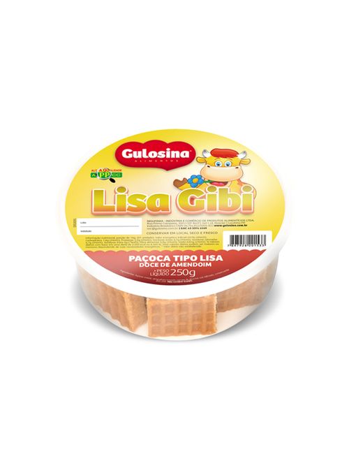 Doce de Amendoim Gibi 250g - Gulosina