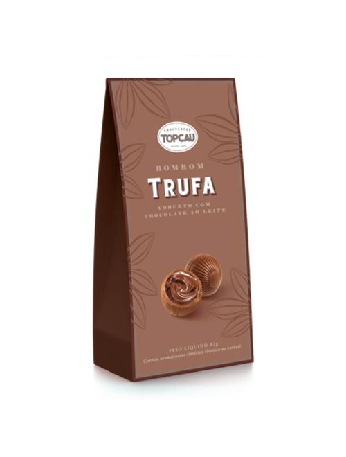 Bombom Trufa 92g - Top Cau
