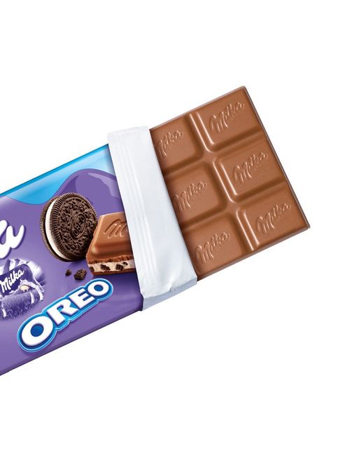 Tablete de Chocolate Oreo Biscoito 100g - Milka