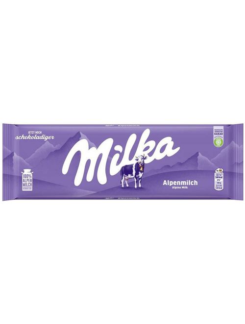 Tablete Chocolate Ao Leite Tradicional 270g - Milka