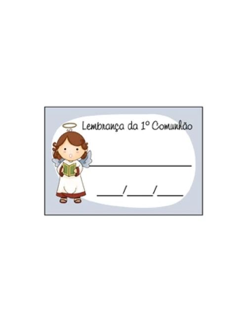 Etiquetas de lembranças da 1º comunhão c/50 - Kit Art