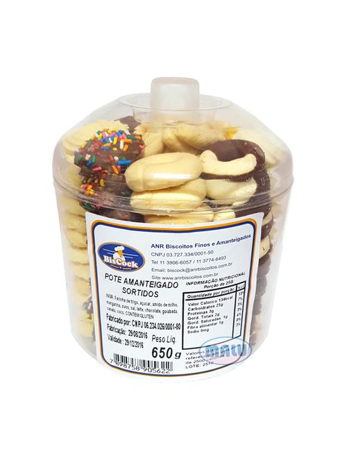 Biscoito Amanteigados 650g - Biscock