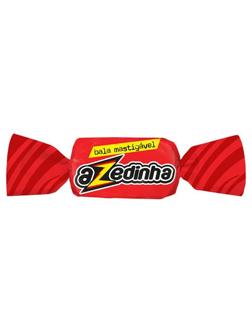 Bala Mastigável Azedinha Morango 600g - Riclan