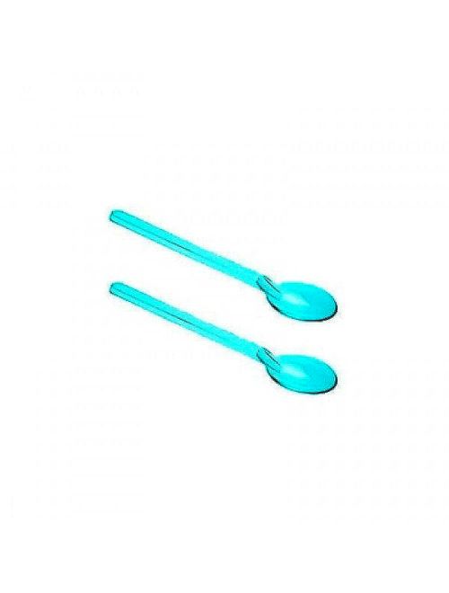Colher Piccolo Azul c/100 - Plastilânia