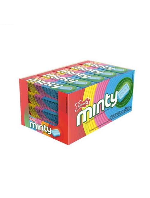 Pastilha Mentolada Minty Fruit c/20 - Docile