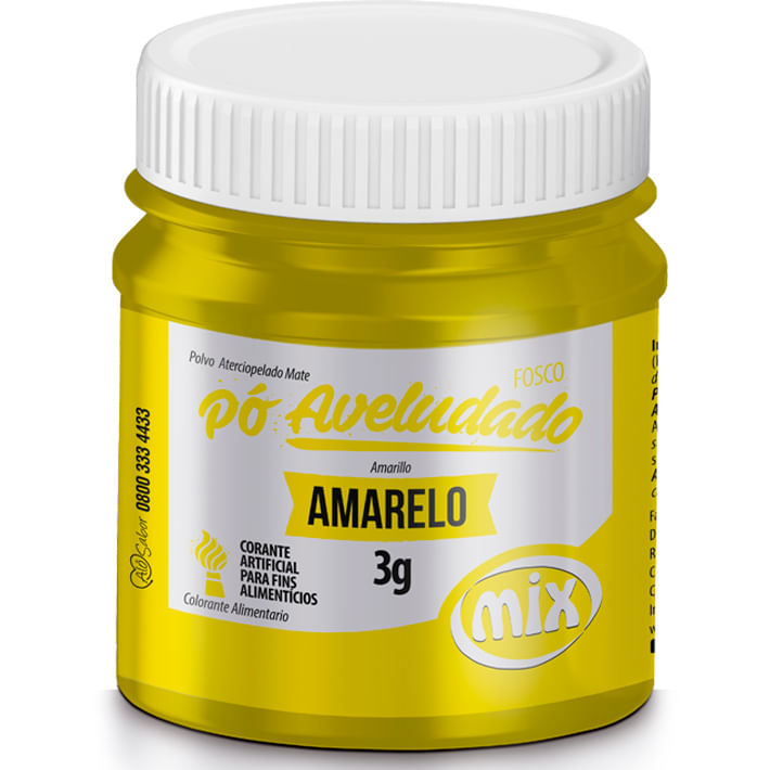 Po-Aveludado-Fosco-Amarelo-3g---Mix