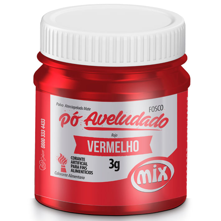 Po-Aveludado-Fosco-Vermelho-3g---Mix