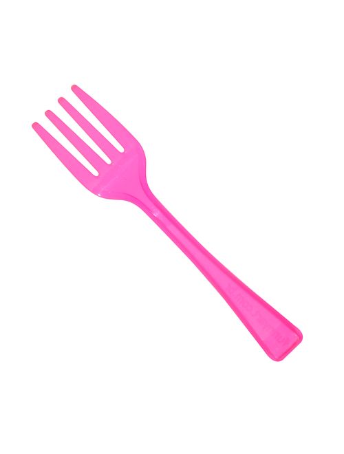 Garfo Aperitivo Rosa c/24 - Funny
